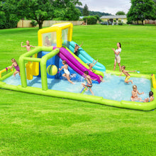Load image into Gallery viewer, Bestway Inflatable Water Pack Pool Slide Castle Playground H2OGO Splash Course
