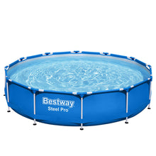 Load image into Gallery viewer, Bestway Swimming Pool Above Ground Pools Filter Pump 3.66M Power Steel Frame
