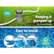 Load image into Gallery viewer, Bestway Swimming Pool Above Ground Pools Filter Pump 3.66M Power Steel Frame
