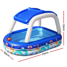 Load image into Gallery viewer, Bestway Kids Play Pools Above Ground Inflatable Swimming Pool Canopy Sunshade
