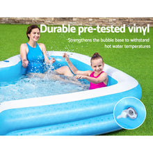 Load image into Gallery viewer, Bestway Swimming Pool Kids Above Ground Inflatable Rectangular Family 3M Pools
