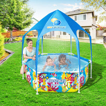 Load image into Gallery viewer, Bestway Swimming Pool Above Ground Plays Kids Steel Pro&trade; Mist Shade Pools
