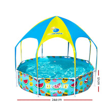 Load image into Gallery viewer, Bestway Above Ground Swimming Pool with Mist Shade
