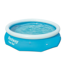 Load image into Gallery viewer, Bestway Above Ground Swimming Pool 305x76cm Fast Set Pool Family
