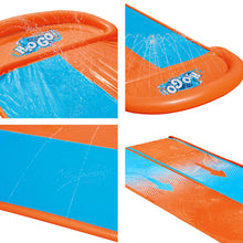 Load image into Gallery viewer, Bestway Inflatable Water Slip Slide Double Kids Splash Toy Outdoor Play 4.88M
