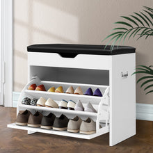 Load image into Gallery viewer, Artiss Adjustable 3 Tier Storage Cupboard - White
