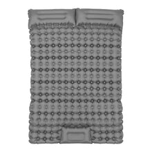 Load image into Gallery viewer, Weisshorn Self Inflating Mattress Camping Sleeping Mat Air Bed Double Pillow Bag

