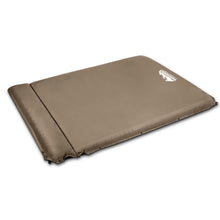 Load image into Gallery viewer, Weisshorn Self Inflating Mattress 10CM Camping Sleeping Mat Air Double Coffee
