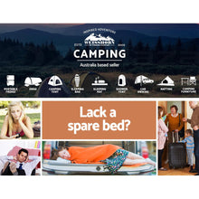 Load image into Gallery viewer, Weisshorn Self Inflating Mattress Camping Sleeping Mat Air Bed Single Coffee
