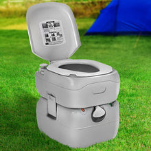Load image into Gallery viewer, Weisshorn 22L Portable Camping Toilet Outdoor Flush Potty Boating
