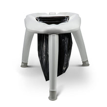 Load image into Gallery viewer, Weisshorn Portable Folding Toilet Camping Outdoor Caravan Plastic Bag
