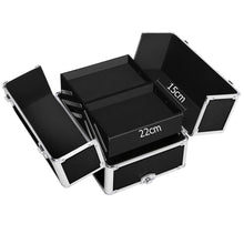 Load image into Gallery viewer, Embellir 7 in 1 Portable Cosmetic Beauty Makeup Trolley - Black
