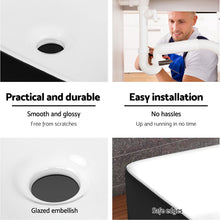 Load image into Gallery viewer, Cefito Ceramic Bathroom Basin Sink Vanity Above Counter Basins Bowl Black White
