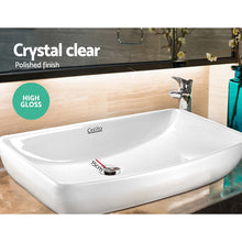 Load image into Gallery viewer, Cefito Ceramic Rectangle Sink Bowl - White
