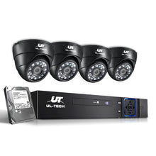 Load image into Gallery viewer, UL-Tech CCTV Security System 2TB 4CH DVR 1080P 4 Camera Sets
