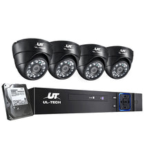 Load image into Gallery viewer, UL-tech CCTV Security Home Camera System DVR 1080P Day Night 2MP IP 4 Dome Cameras 1TB Hard disk
