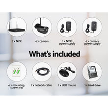 Load image into Gallery viewer, UL-tech Security 3MP Camera Wireless Home CCTV System 8CH NVR 2TB Outdoor
