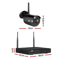 Load image into Gallery viewer, UL-tech Wireless CCTV Home Security Camera System WIFI Outdoor 8CH 3MP NVR 4TB
