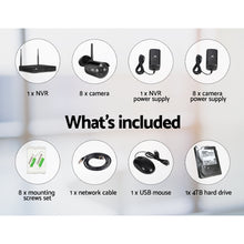 Load image into Gallery viewer, UL-tech Wireless CCTV Home Security Camera System WIFI Outdoor 8CH 3MP NVR 4TB

