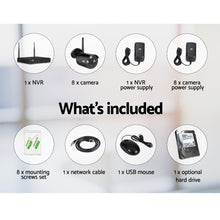 Load image into Gallery viewer, UL-tech CCTV Wireless Home Security Camera System 8CH IP WIFI Outdoor 3MP 1TB
