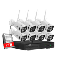 Load image into Gallery viewer, UL-tech Wireless CCTV 3MP IP Security Camera System Home Outdoor WiFi 8CH 2TB
