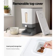 Load image into Gallery viewer, 5-Star Chef Rice Cereal Dispenser Grain Container 12KG
