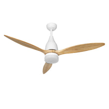 Load image into Gallery viewer, Devanti 52'' Ceiling Fan LED Light Remote Control Wooden Blades Timer 1300mm
