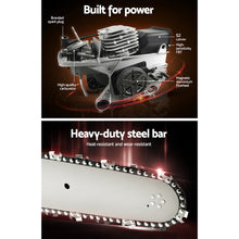 Load image into Gallery viewer, Giantz Chainsaw Petrol 88CC 24" Bar Commercial E-Start Pruning Chain Saw,Giantz Chainsaw Petrol 88CC 24" Bar Commercial E-Start Pruning Chain Saw 6.8HP
