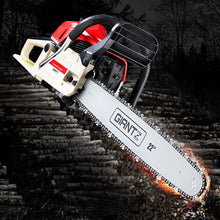 Load image into Gallery viewer, GIANTZ 75CC Petrol Commercial Chainsaw Chain Saw Bar E-Start Pruning
