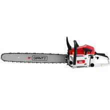 Load image into Gallery viewer, Giantz 62cc Chainsaw Petrol Commercial 24" Bar E-Start Tree Chain Saw 5.2HP

