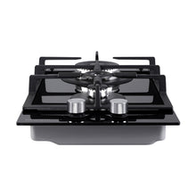 Load image into Gallery viewer, Devanti Gas Cooktop 30cm Gas Stove Cooker 2 Burner Cook Top Konbs NG LPG Black
