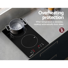 Load image into Gallery viewer, Devanti Induction Cooktop 30cm Electric Stove Ceramic Cook Top Kitchen Cooker
