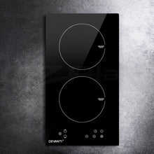 Load image into Gallery viewer, Devanti Induction Cooktop 30cm Electric Stove Ceramic Cook Top Kitchen Cooker
