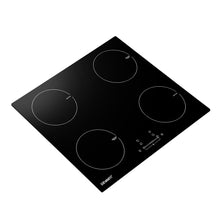 Load image into Gallery viewer, Devanti Electric Induction Cooktop 60cm Ceramic 4 Zones Stove Cook Top Hot Plate
