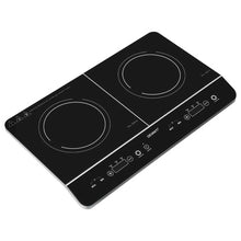 Load image into Gallery viewer, Devanti Electric Induction Cooktop 60cm Portable Kitchen Ceramic Glass Cooker
