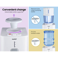 Load image into Gallery viewer, 15L Water Cooler Dispenser Stand Chiller Cold Hot Purifier Bottle Filter
