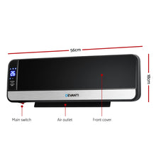 Load image into Gallery viewer, Devanti 2000W Wall Mounted Panel Heater - Black
