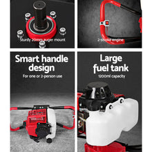 Load image into Gallery viewer, Giantz 92CC Post Hole Digger Motor Only Engine Petrol Red
