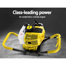 Load image into Gallery viewer, Giantz 80CC Post Hole Digger Petrol Drill Auger Borer Fence Extension Bits
