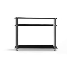 Load image into Gallery viewer, Artiss Entry Hall Console Table - Black &amp; Silver
