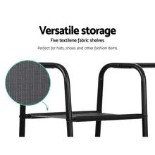 Load image into Gallery viewer, Portable Clothes Rack Garment Hanging Stand Closet
