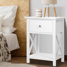 Load image into Gallery viewer, Rustic Retro-inspired Bedside Table - 1 PC
