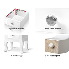 Load image into Gallery viewer, French Provincial Bedside Table - 1 PC

