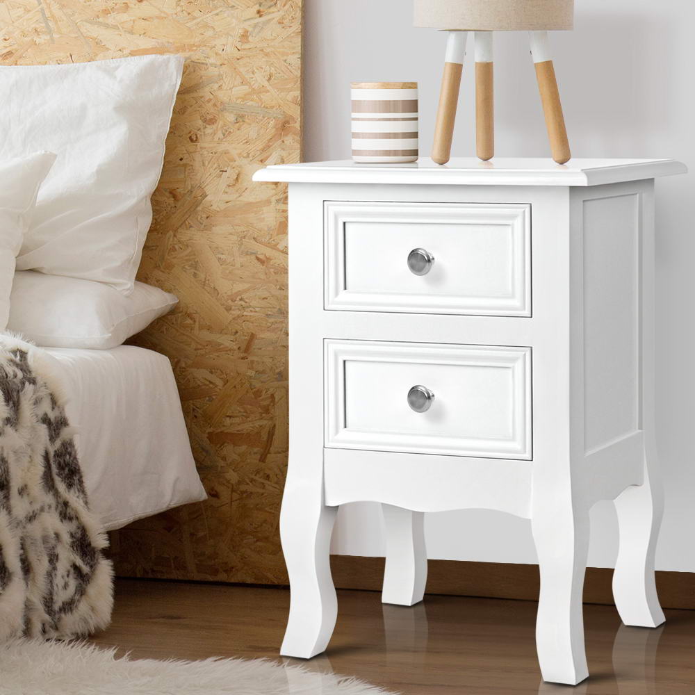 French Provincial Bedside Table - 1 PC