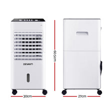 Load image into Gallery viewer, Evaporative Air Cooler Conditioner Portable 6L Cooling Fan Humidifier
