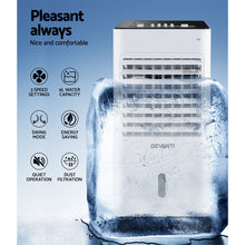 Load image into Gallery viewer, Evaporative Air Cooler Conditioner Portable 6L Cooling Fan Humidifier
