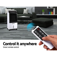 Load image into Gallery viewer, Evaporative Air Cooler Potable Fan Cooling Remote Control LED Display
