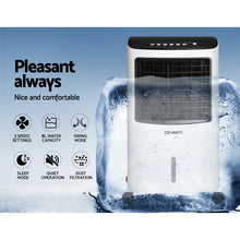 Load image into Gallery viewer, Evaporative Air Cooler Conditioner Portable 8L Cooling Fan Humidifier

