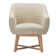 Load image into Gallery viewer, Artiss Fabric Tub Lounge Armchair - Beige
