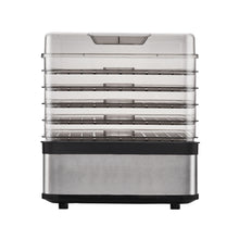 Load image into Gallery viewer, Devanti Food Dehydrator with 5 Trays - Silver
